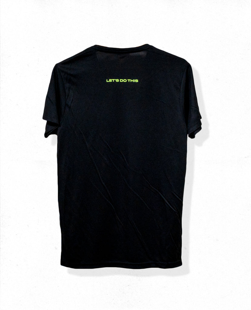 Black Let’s Do This Sports T-Shirt